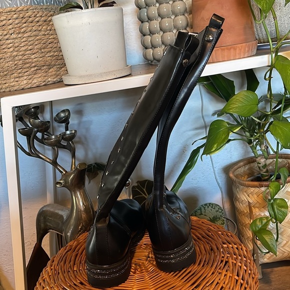 VINCE CAMITO RIDING BOOTS WITH GEMS  NWT - Picture 4 of 7